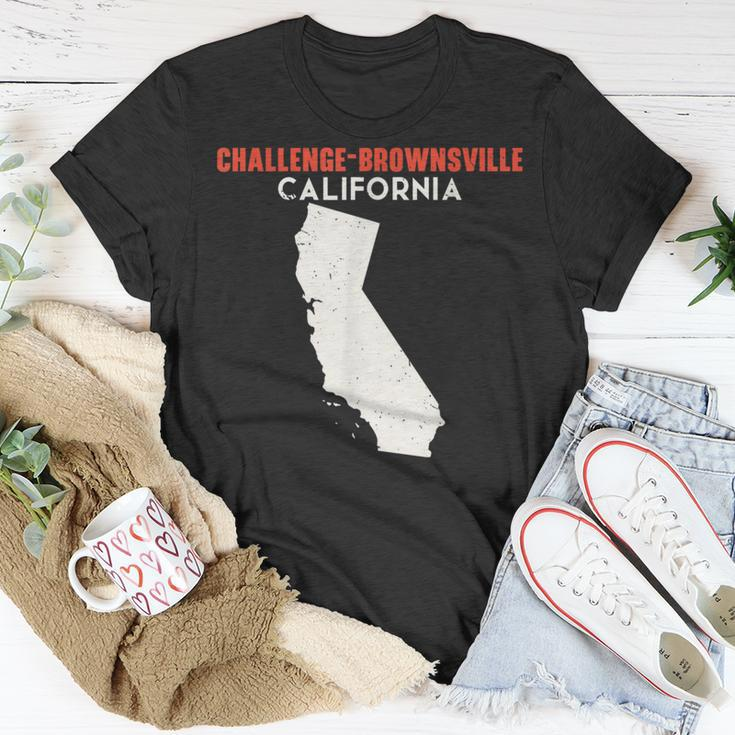 Challenge-Brownsville California Usa State America Travel Ca T-Shirt Unique Gifts