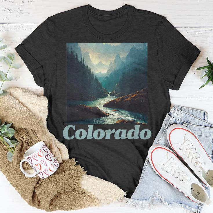 Colorado Mountain And Nature Graphic T-Shirt Unique Gifts