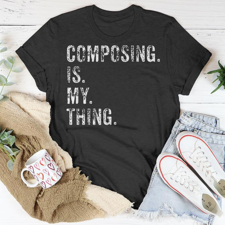 Composer Music Composer T-Shirt Unique Gifts