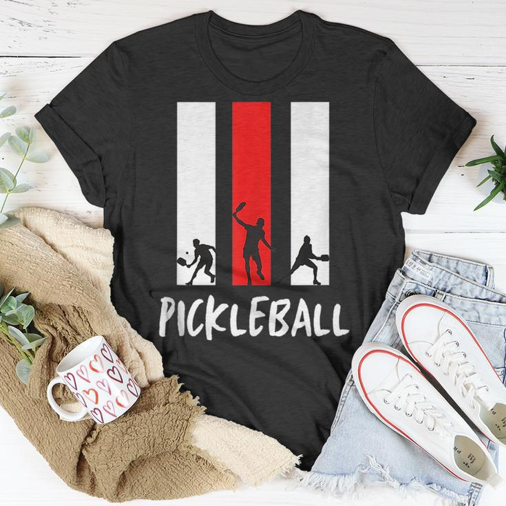 Cool Pickleball Player Dink Legend Paddle Pickler Rocker Fan Unisex T-Shirt Unique Gifts