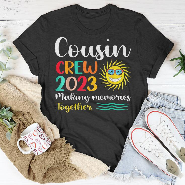 Cousin Crew 2023 Family Making Memories Together Unisex T-Shirt Unique Gifts