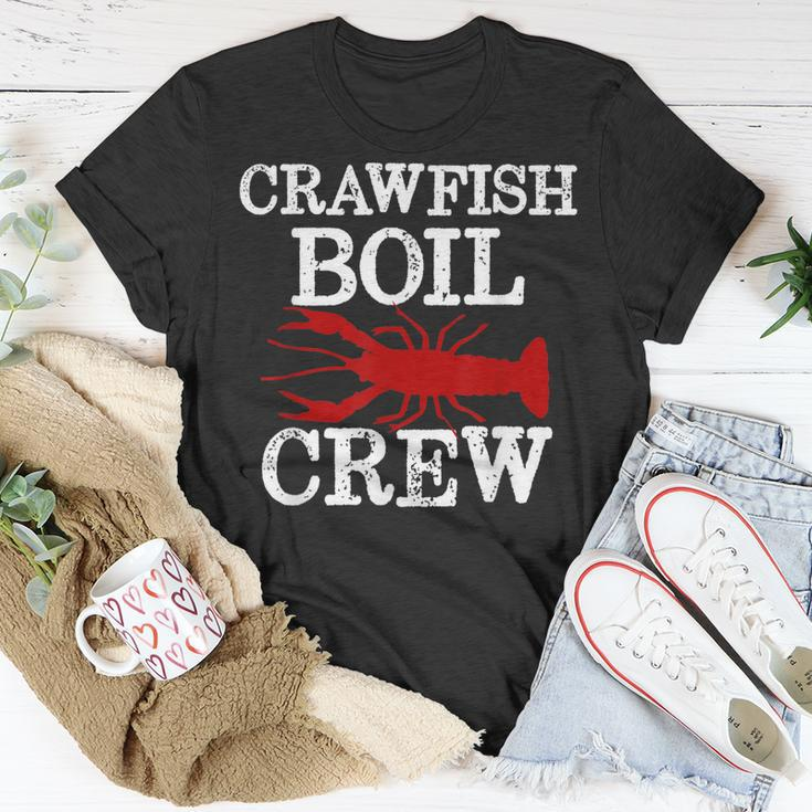 Crawfish Boil Crew Party Group Matching Crayfish New Orleans T-shirt Personalized Gifts