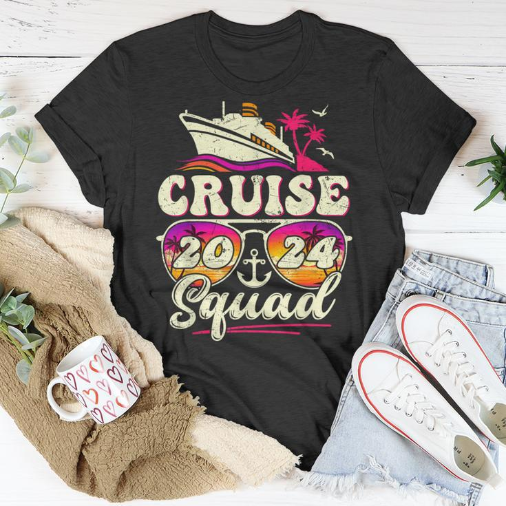 Cruise Squad 2024 Family Vacation Matching Family Group T-Shirt Unique Gifts