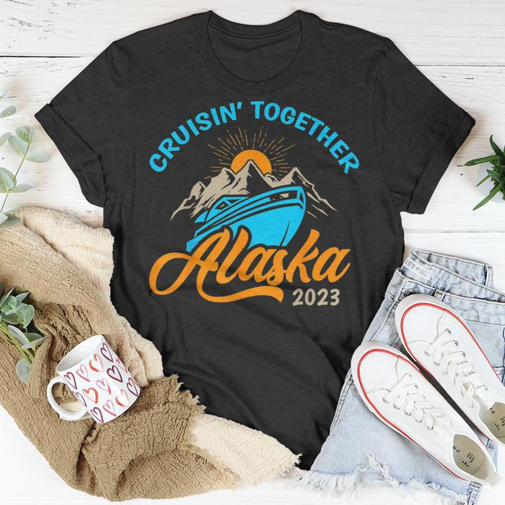Cruising Alaska 2023 Alaskan Cruise Family Matching Unisex T-Shirt Funny Gifts