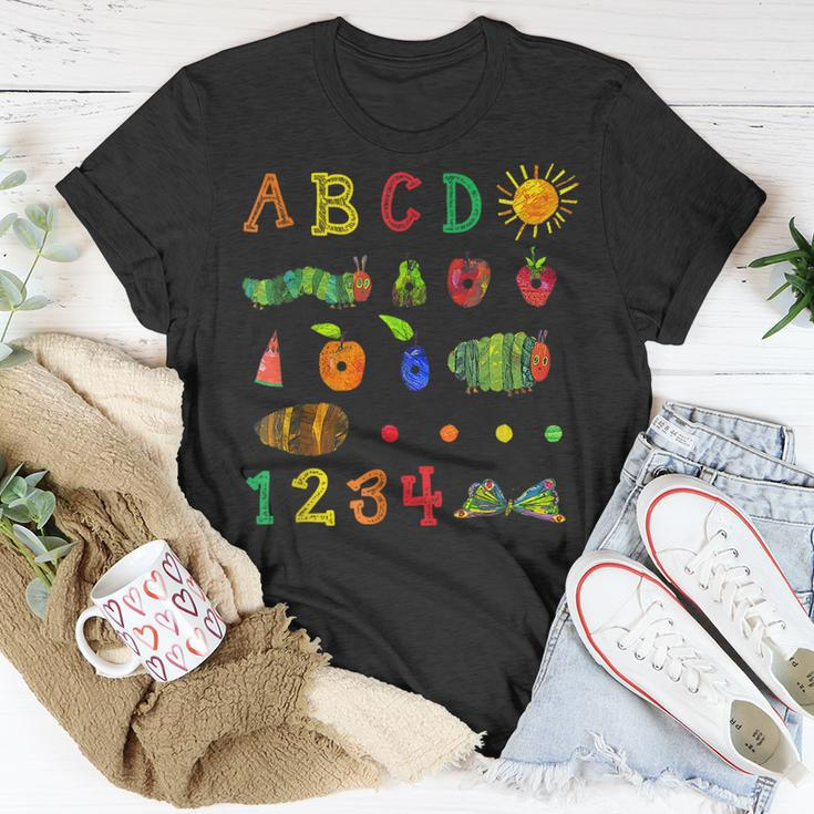 Cute Hungry Caterpillar Transformation Back To School Unisex T-Shirt Funny Gifts