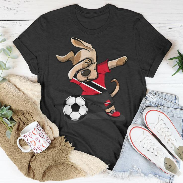 Dabbing Dog Trinidad And Tobago Soccer Jersey Football Lover T-Shirt Unique Gifts