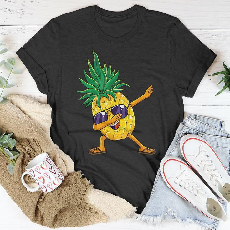 Dabbing Pineapple Hawaii Dab Dance Hawaiian Kids Unisex T-Shirt Unique Gifts