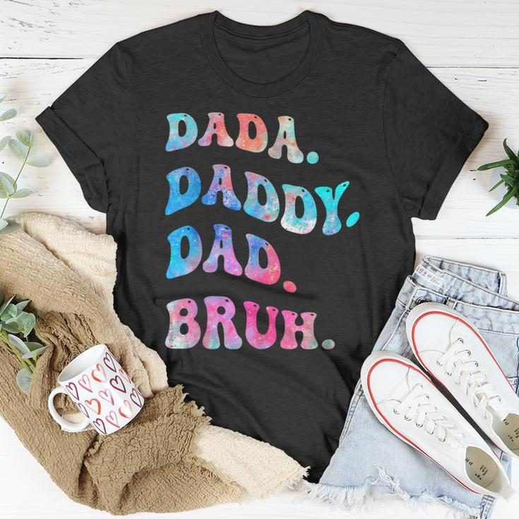 Dad Daddy Bruh Fathers Day Funny Unisex T-Shirt Unique Gifts