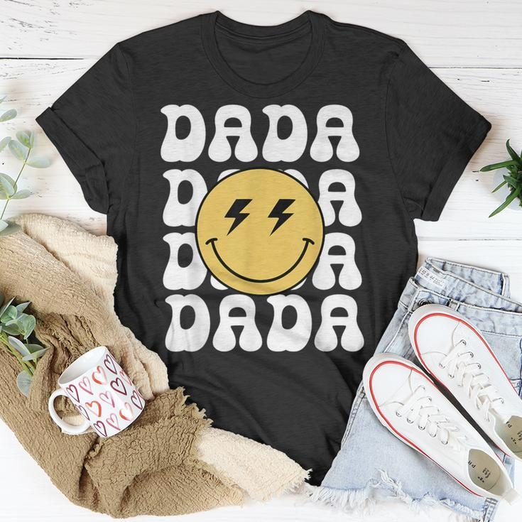 Dada One Happy Dude Birthday Theme Family Matching T-Shirt Unique Gifts