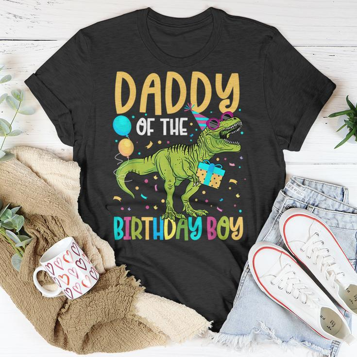Daddy Of The Birthday Boy Family Matching Dinosaur Squad T-Shirt Unique Gifts