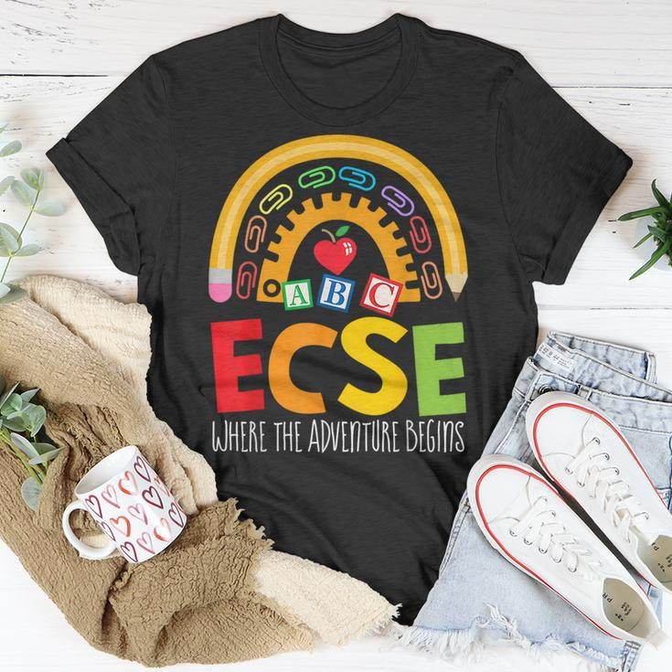 Early Childhood Special Education Sped Ecse Crew Squad Unisex T-Shirt Funny Gifts