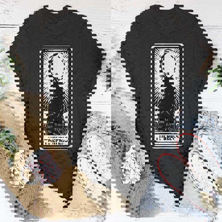 The Empress Black Cat Card Halloween Costume Horror Halloween Costume T-Shirt Unique Gifts The Empress Black Cat Card Halloween Costume Horror Halloween Costume T-Shirt Unique Gifts