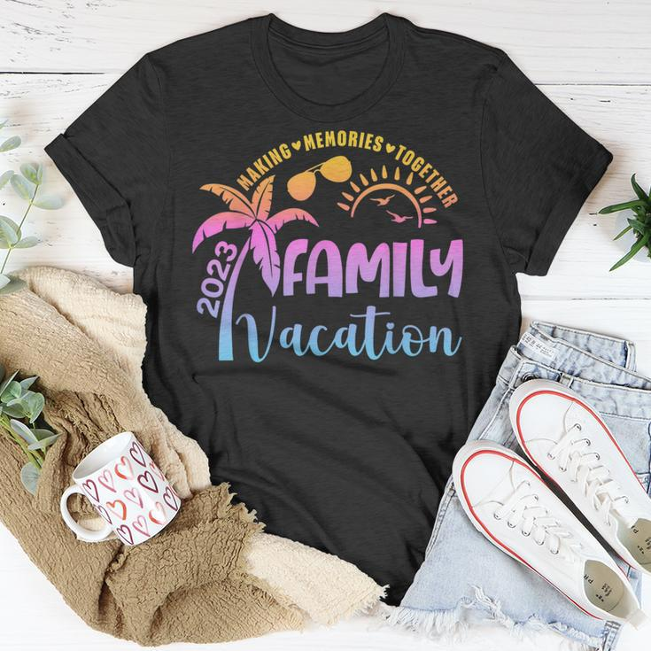 Family Cruise 2023 Family Vacation Making Memories Together Unisex T-Shirt Funny Gifts