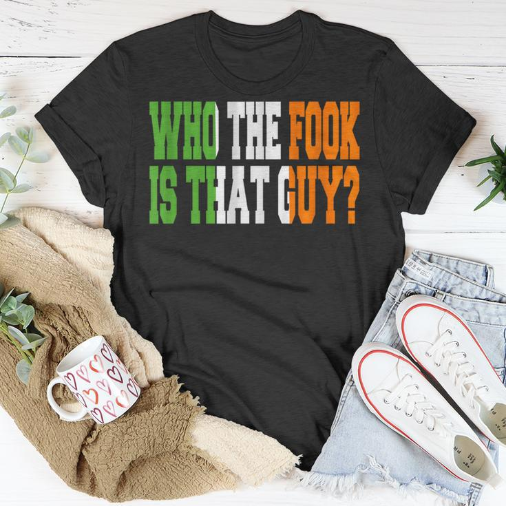 Who The Fook Is That Guy Boxing T-Shirt Unique Gifts