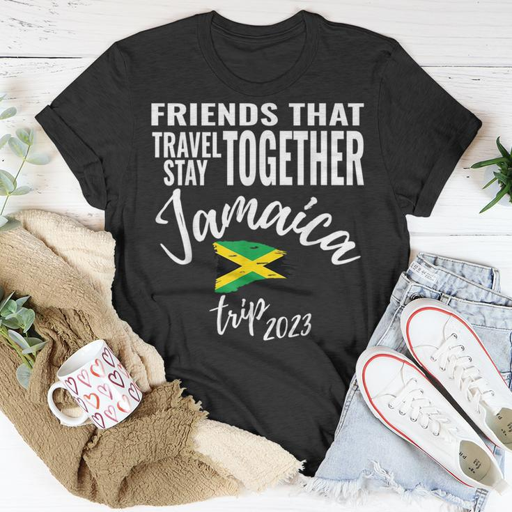 Friends That Travel Together Jamaica Girls Trip 2023 Group Unisex T-Shirt Unique Gifts