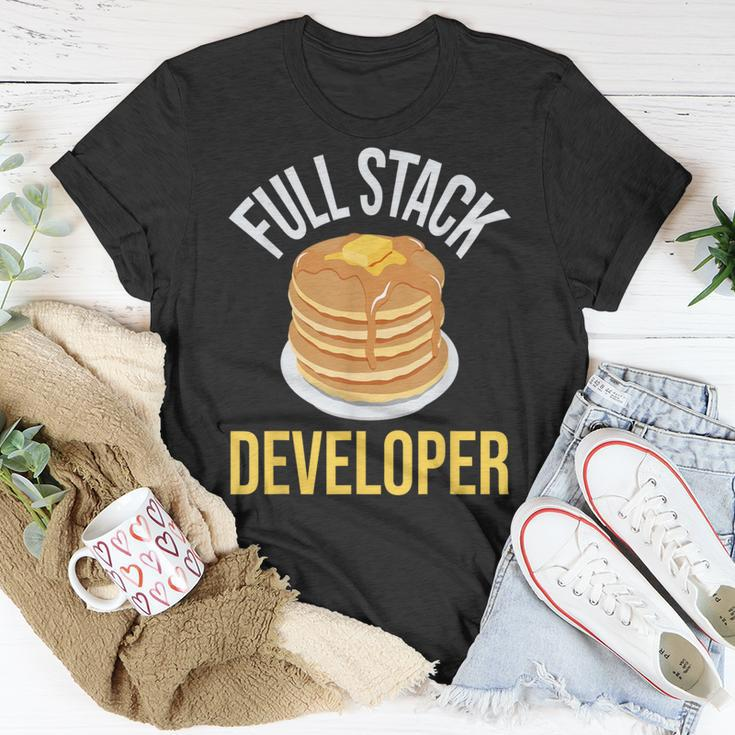 Full Stack Developer Computer Science Programmer Coding T-Shirt Unique Gifts