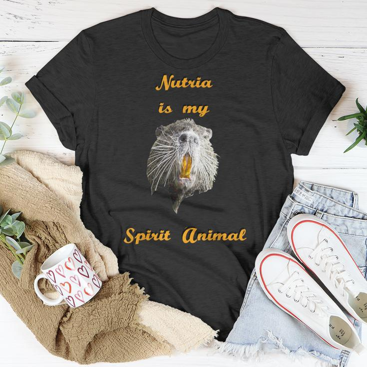 Cajun Louisiana Nutria Rat Spirit Animal T-Shirt Unique Gifts