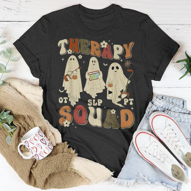 Therapy Squad Slp Ot Pt Team Halloween Therapy Squad T-Shirt Funny Gifts