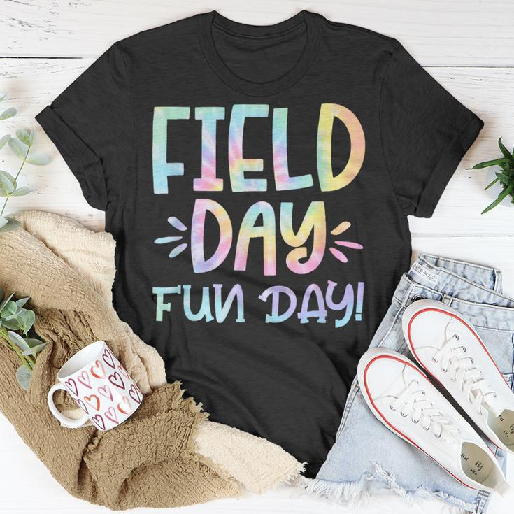 Funny School Field Day Fun Tie Dye Field Day 2023 Te Tie Dye Unisex T-Shirt Unique Gifts