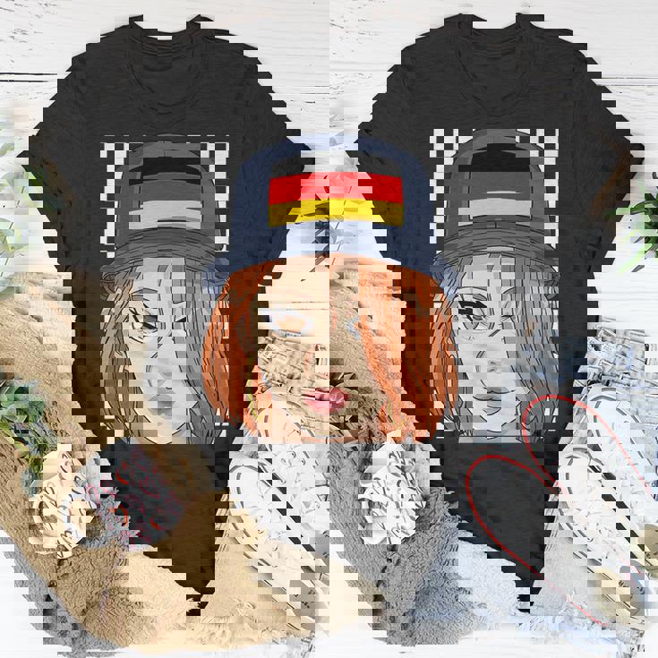 Germany Flag Bucket Hat German Girl European Pride Unisex T-Shirt Unique Gifts