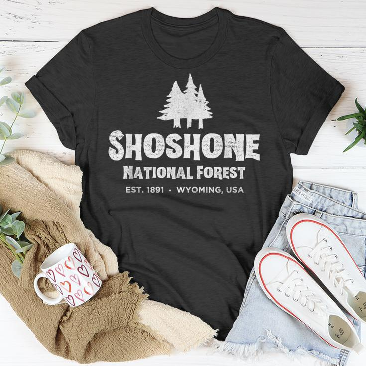 For Hikers & Campers Shoshone National Forest T-Shirt Unique Gifts
