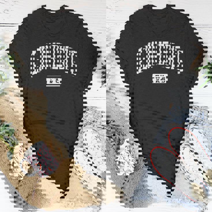 Glenn Heights Texas Tx Vintage Athletic Sports T-Shirt Unique Gifts
