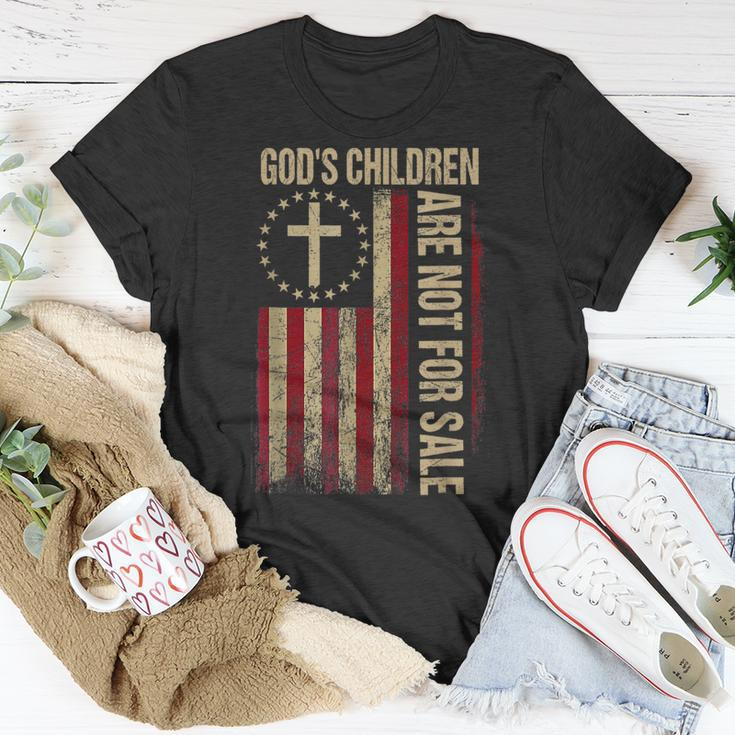 Gods Children Are Not For Sale Vintage Gods Children Unisex T-Shirt Unique Gifts
