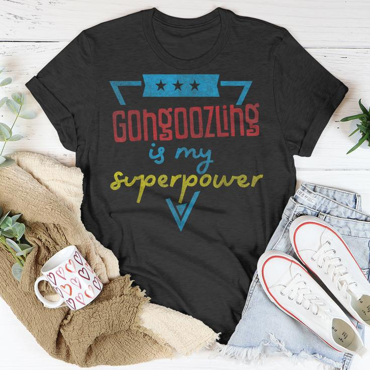 Gongoozling Is My Superpower T-Shirt Unique Gifts