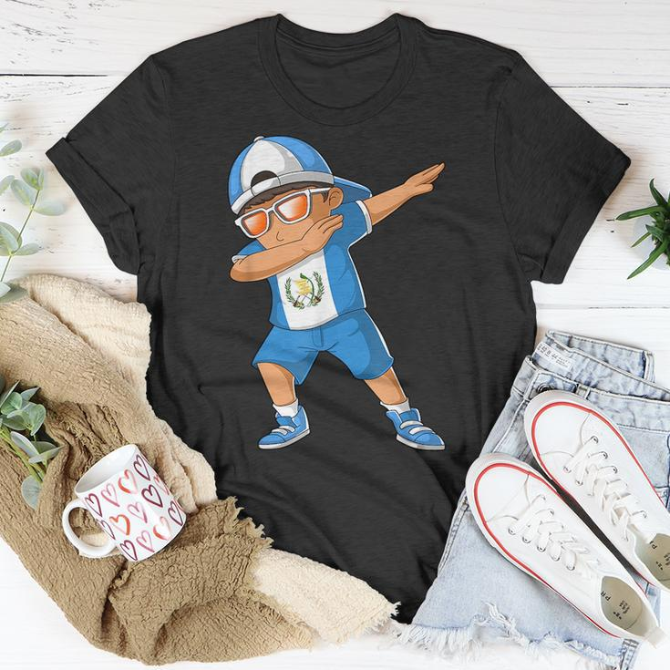 Guatemalan Boy Guatemala Kid Patriotism Roots Heritage Unisex T-Shirt Funny Gifts