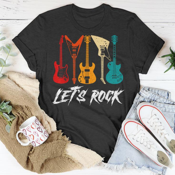 Guitar Player Guitarist Rock Music Lover Guitar T-Shirt Unique Gifts