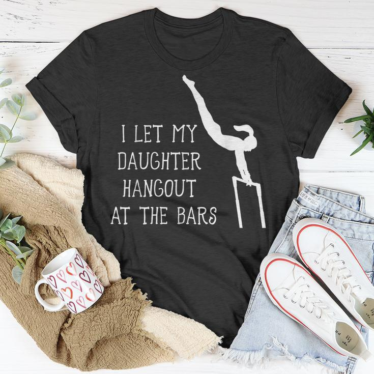 Gymnastics Dad Uneven Bars Unisex T-Shirt Funny Gifts
