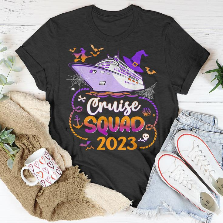 Halloween Cruise Squad 2023 Matching Cruising Crew Vacation T-Shirt Funny Gifts