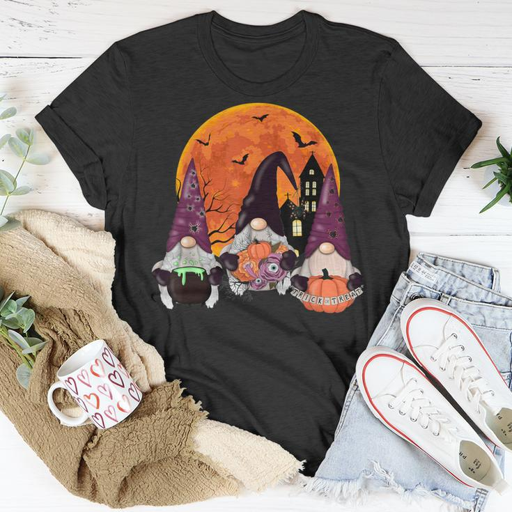 Halloween Gnomes Witch Cauldron Creepy Halloween Costume T-Shirt Unique Gifts