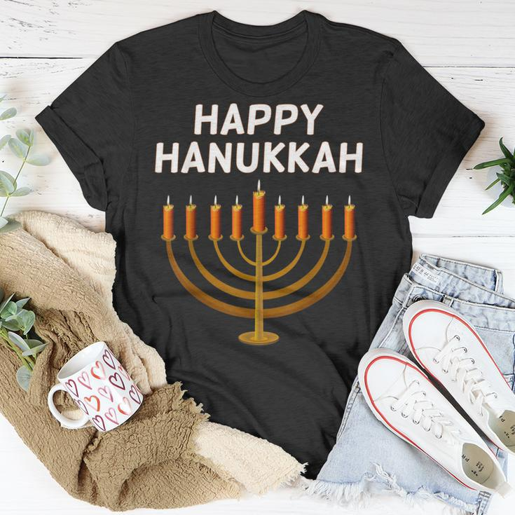 Happy Hanukkah Ugly Christmas Sweater T-Shirt Unique Gifts
