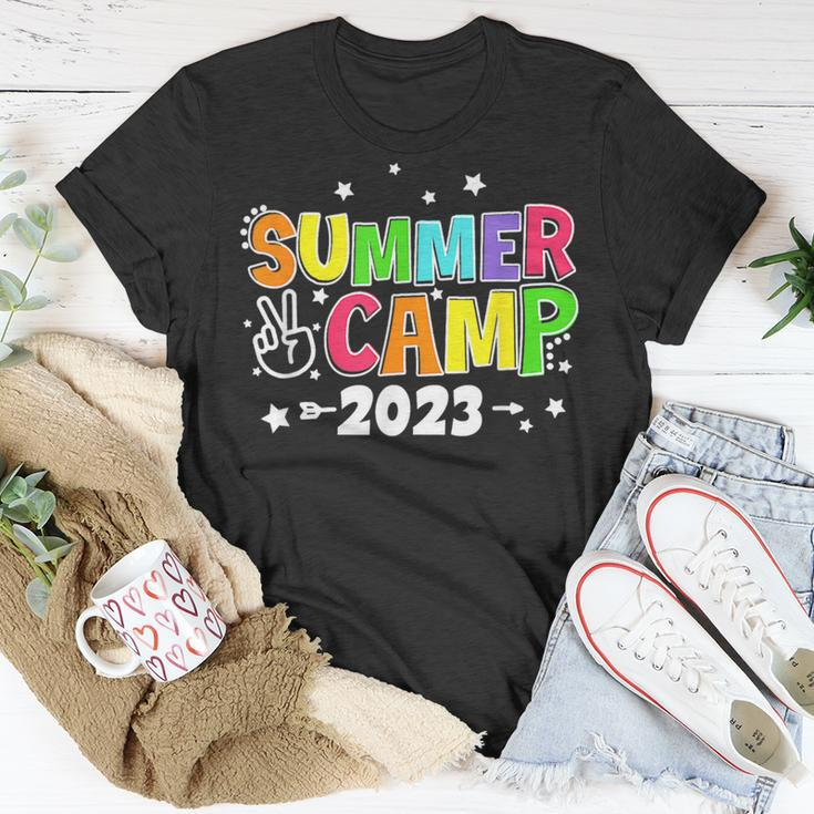 Happy Summer Camp Love Outdoor Activities For Boys Girls Unisex T-Shirt Unique Gifts