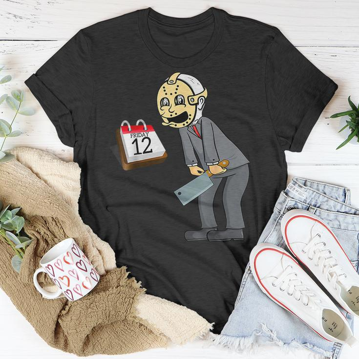 Hilarious Friday 12Th Horror Movie Parody Parody T-Shirt Unique Gifts
