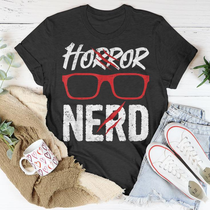 Horror Nerd Quote For A Horror Movie Lover Nerd T-Shirt Unique Gifts