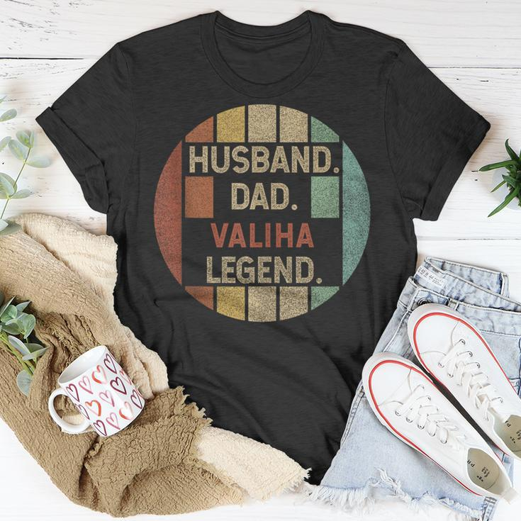 Husband Dad Valiha Legend Vintage Fathers Day T-Shirt Unique Gifts