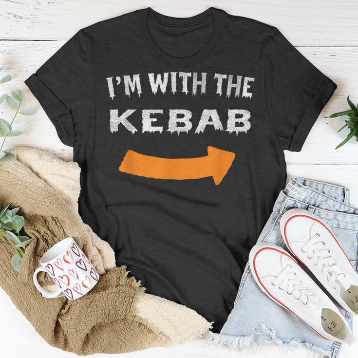I'm With The Kebab Lazy Halloween Costume T-Shirt Unique Gifts