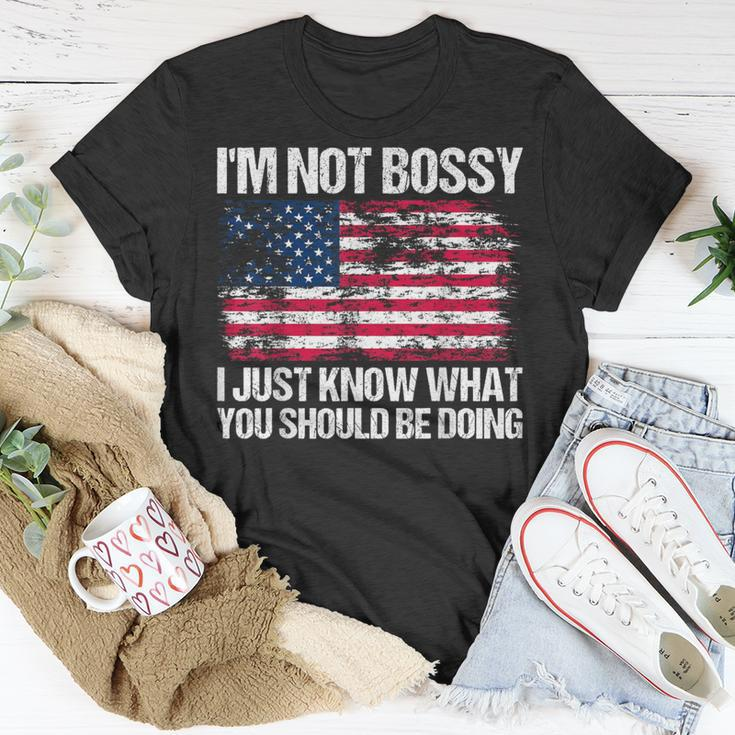 I'm Not Bossy I Just Know What You Should Be Doing T-Shirt Unique Gifts