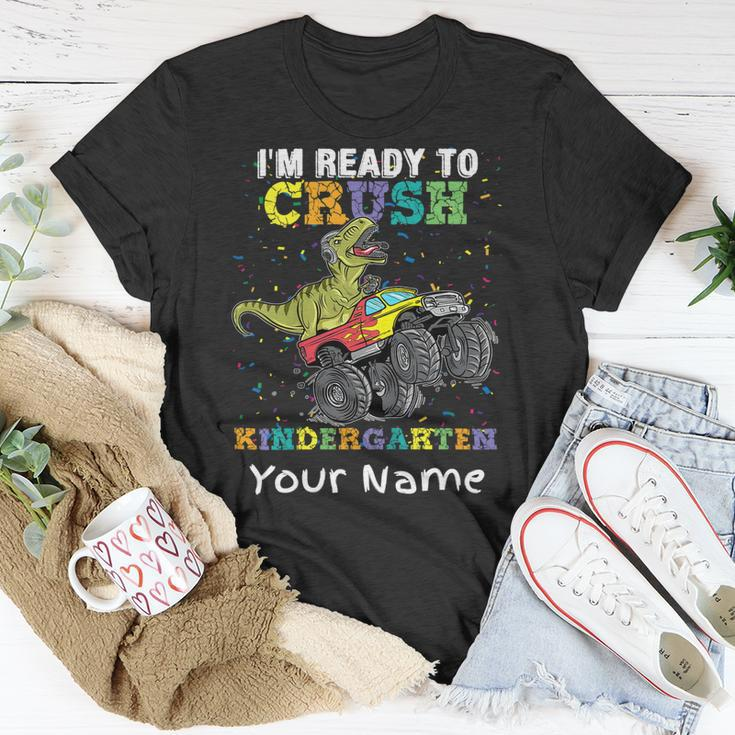 Im Ready To Crush Kindergarten Monster Truck Dinosaur Unisex T-Shirt Unique Gifts