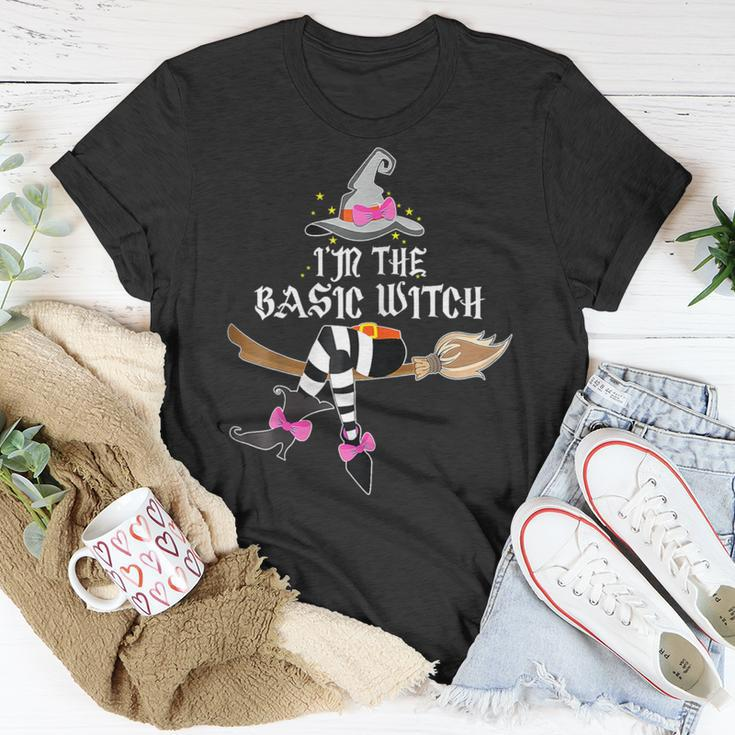 I'm The Basic Witch Halloween Matching Costume T-Shirt Unique Gifts