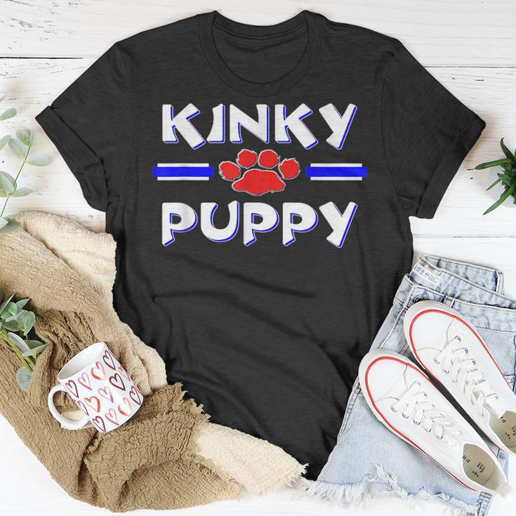 Kinky Gay Puppy Play | Human Pup Bdsm Fetish Unisex T-Shirt Unique Gifts