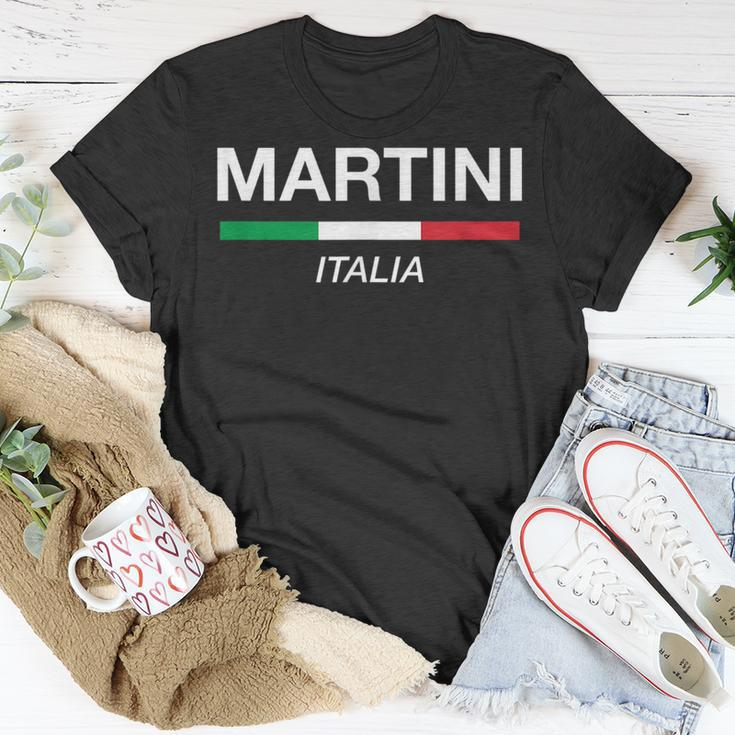 Martini Family Reunion Italian Name Italia Gift Unisex T-Shirt Unique Gifts