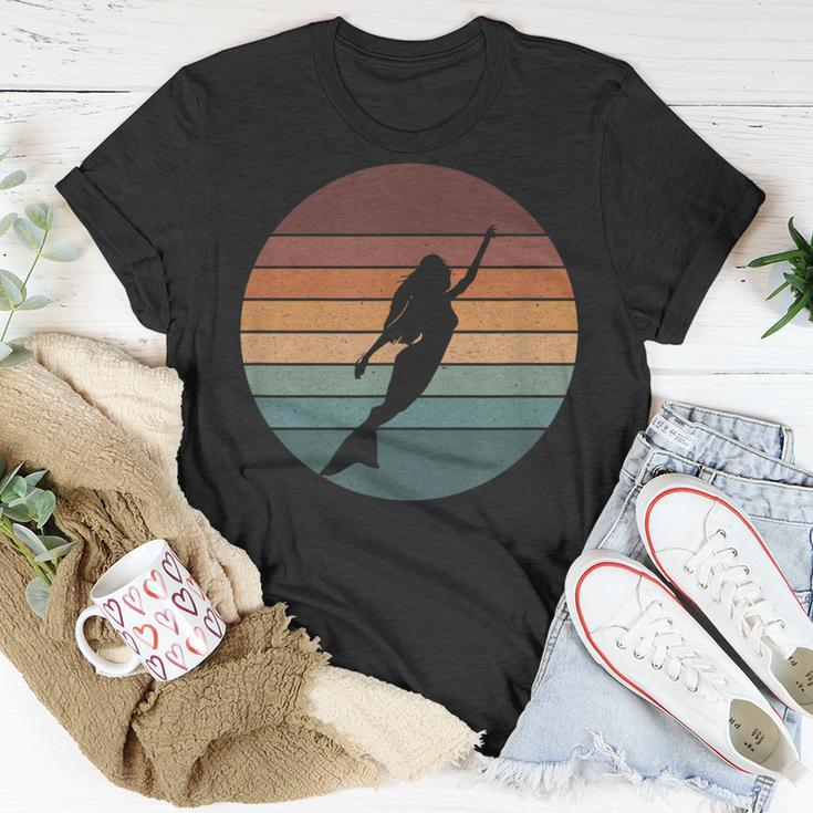 Mermaid Vintage Design Unisex T-Shirt Funny Gifts