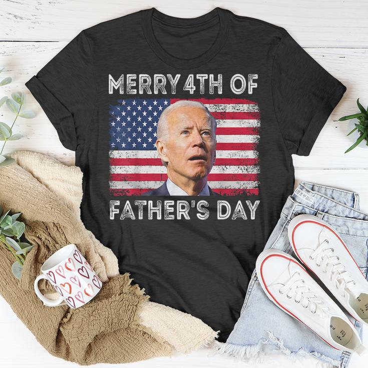 Merry 4Th Of July Fathers Day 4Th Of July Unisex T-Shirt Unique Gifts