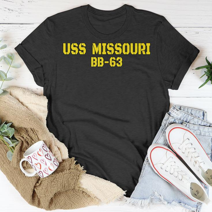Missouri Veterans Day Memorial Day Father Grandpa Dad Son Gift For Women Unisex T-Shirt Unique Gifts