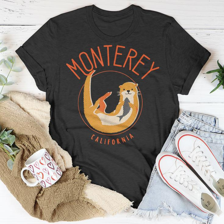 Monterey California Sea Otter T-Shirt Unique Gifts