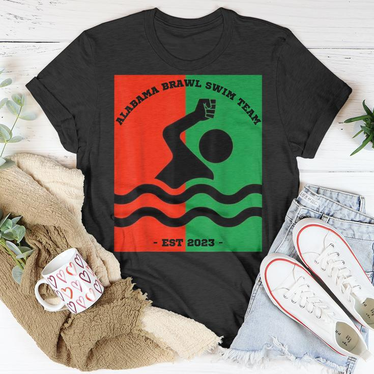 Montgomery Alabama Brawl Swim Team Graphic Top T-Shirt Unique Gifts