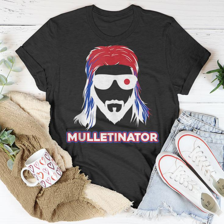 Mulletinator - Mullet Pride Funny Redneck Unisex T-Shirt Unique Gifts